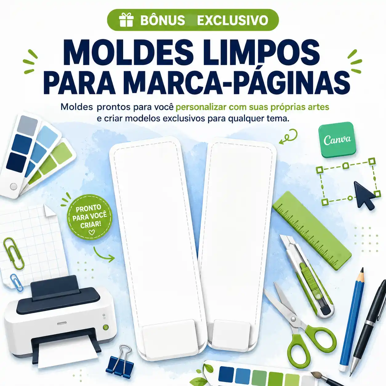 Moldes Limpos para Personalizar